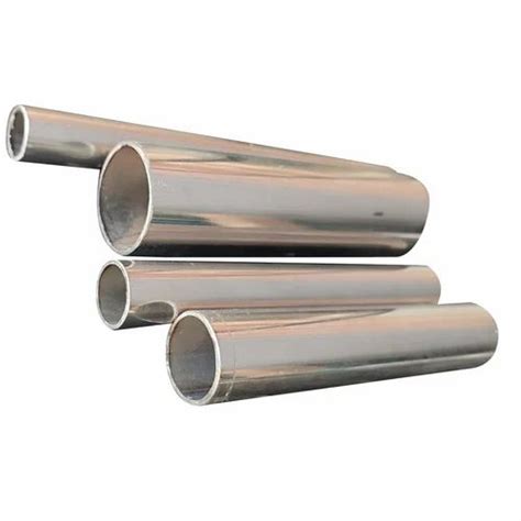 Polished Stainless Steel Round Pipe Size Mm Material Grade Ss