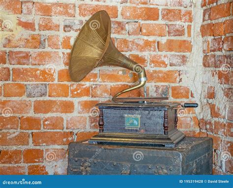 Antique Gramophone Editorial Image 81446876