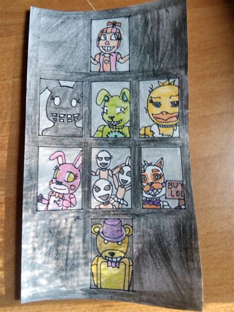 [FNAF] - Ultimate Custom night Dee Dee Roster by Foseker on DeviantArt