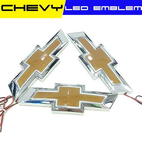 Light Up Chevy Emblem Grill Illuminated Addcarlights