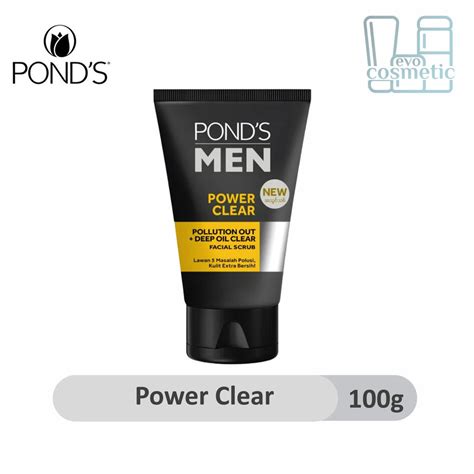 Jual Ponds Men Pollution Out Face Wash 100g Shopee Indonesia