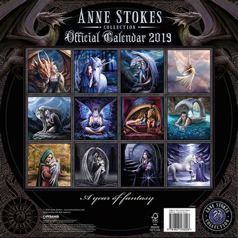 Anne Stokes Calendarios De Pared Cons Guelos En Posters Es