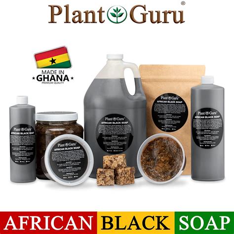 African Black Soap Liquid 8 Oz 100 Pure Natural Acne And Eczema