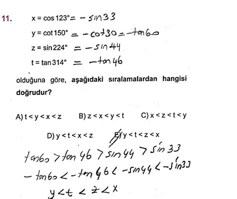 G R Yay Nlar S N F Trigonometri Test Z Mleri Matematik Kitap