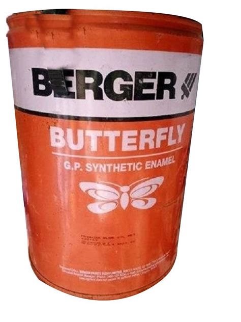 Liter Berger Butterfly Gp Synthetic Enamel Paint At Rs Container