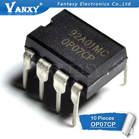 10PCS OP07CP DIP8 OP07 DIP DIP 8 New And Original IC In Integrated