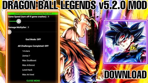 Dragon Ball Legends MOD MENU V5 2 0 APK Dragon Ball Legends Unlock 14