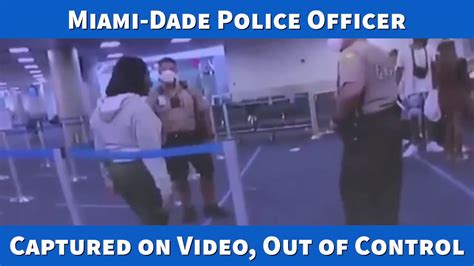 Miami Dade Officer Relieved Of Duty Youtube