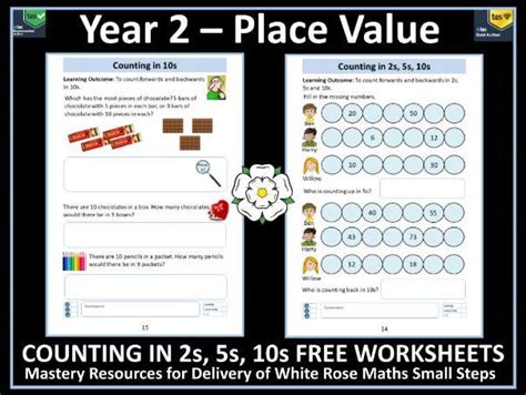 Counting In 2s 5s 10s Year 2 Place Value Teaching Resources Free Math Resources Math