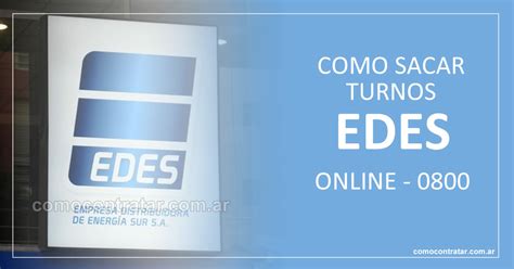 EDES Sacar Turno Online y Teléfono WhatsApp