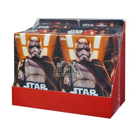 2016 Topps Chrome Star Wars The Force Awakens Hanger Box Steel City