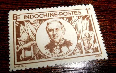 Timbre Indochine Colonie Francaise Neuf Sans Gomme Michel N Eur