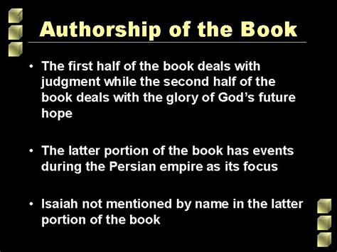 Isaiah The Fifth Gospel Isaiah 1 1 The