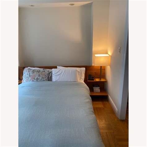 Cb2 Andes Acacia Queen Bed Aptdeco