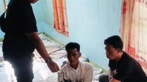 Gerebek Kampung Narkoba Polisi Amankan N Ditangkap Saat Hendak Tarik