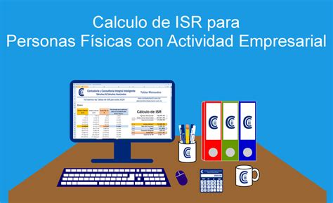 Como Se Calcula El Isr Persona Fisica Actividad Empresarial Printable