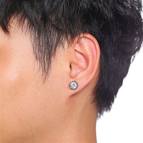 Jeulia Punk Style Vintage Stainless Steel Men S Earrings Jeulia Jewelry