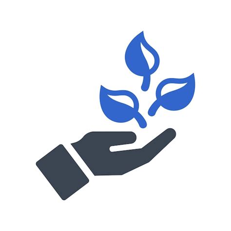 Premium Vector Eco Plant Icon