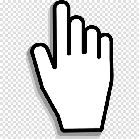 Computer Mouse Pointer Cursor Hand Clip Art Cursor Png Download ...