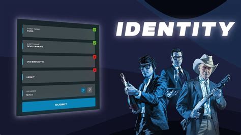 [esx] [fivem] 5d Identity Script Showcase Youtube