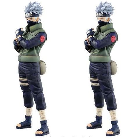 Bandai Naruto 20th Anniversary Kakashi Hatake Statue Spun Will Of Fire