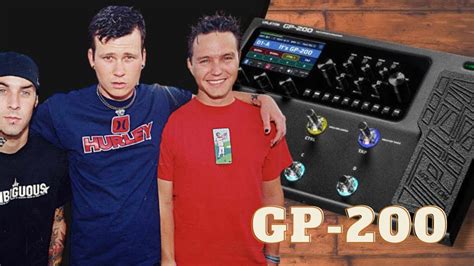 PRESETS VALETON GP 200 PATCHES BLINK 182 DRIVE YouTube