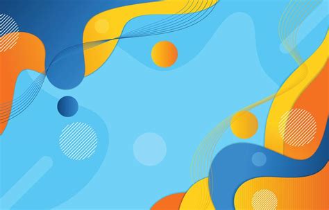 Blue Orange Abstract Background 13567672 Vector Art at Vecteezy