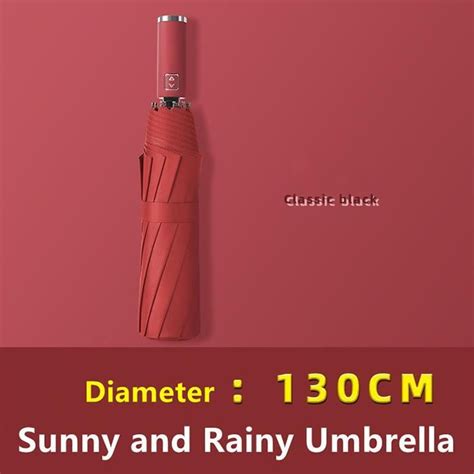 Parapluie Pliant De Grande Taille Funmoon Coupe Vent Cm