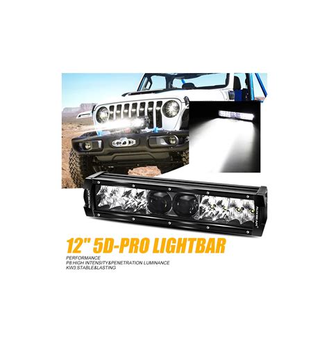 Auxbeam Inch D Pro Series Lm Spot Beam Off Road Led Light Bar