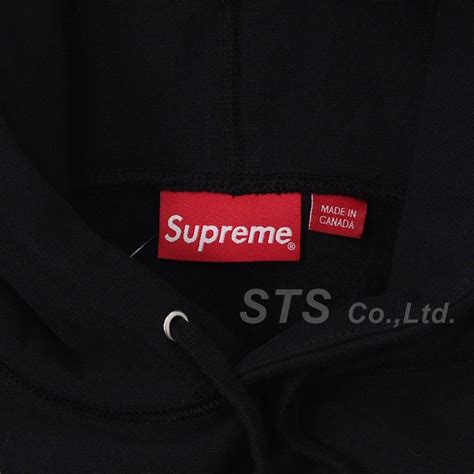 Supreme Sleeve Embroidery Hooded Sweatshirt Parksider