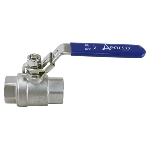 Apollo 96f Series 12 In Stainless Steel Fnpt Ball Valve Full Port