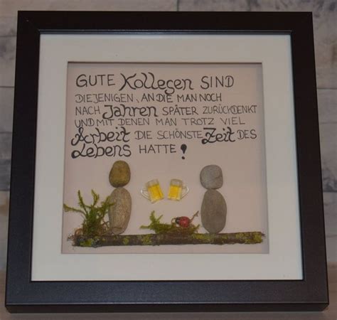 Personalisierbares Steinbild Bild Abschiedsgeschenk für beste