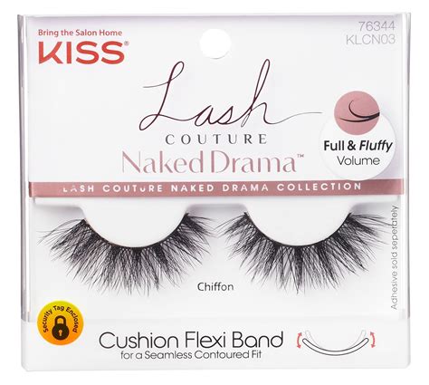 Amazon KISS Lash Couture Naked Drama Collection False Eyelashes