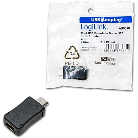 LogiLink Mini USB Anya Micro USB Apa Adapter AU0010