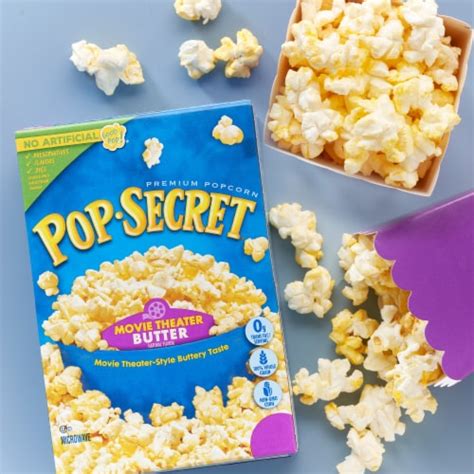 Pop Secret Popcorn Movie Theater Butter Microwave Popcorn Bags 3 Ct