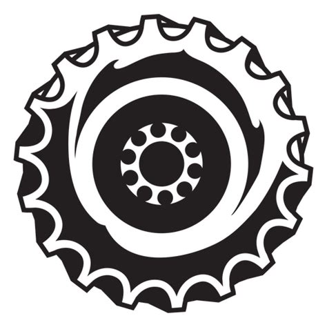 Dise O Png Y Svg De Imagen De Una Rueda De Bicicleta Para Camisetas