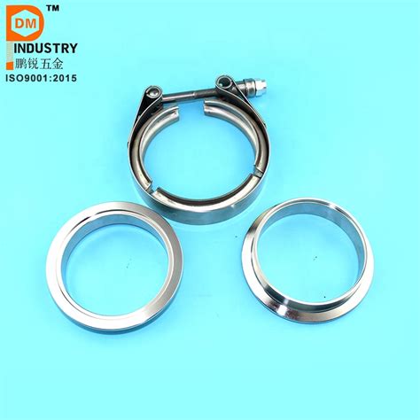 Stainless Steel Quick Release V Band Clamp For Turbo Exhaust