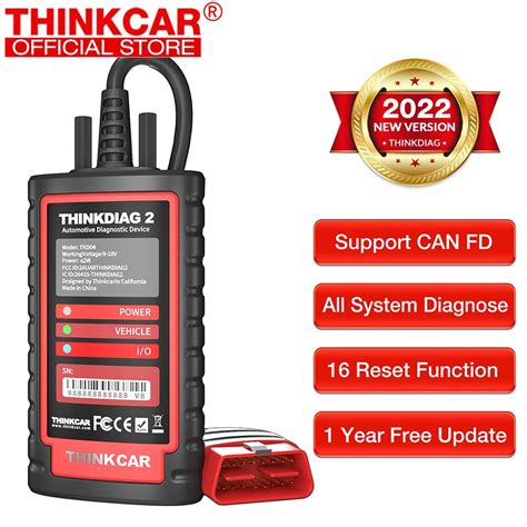 Thinkcar Thinkdiag Support Can Fd Protocols Obd Scanner Full Car