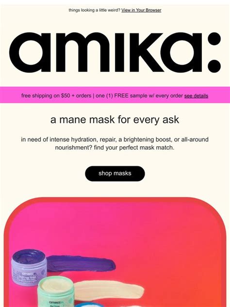 Amika A Hair Mask For Every Ask Milled