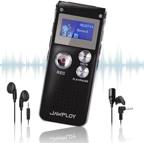 128gb Digital Voice Recorder With Playback Small Voice Activated Recording Device