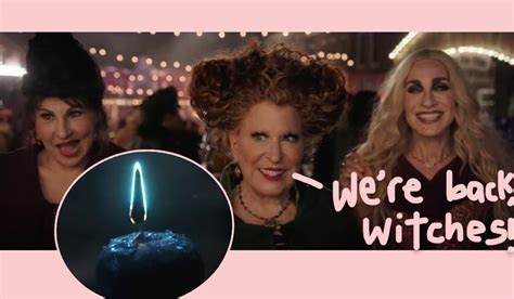 The Sanderson Sisters Are Back Watch The First Teaser For Hocus Pocus