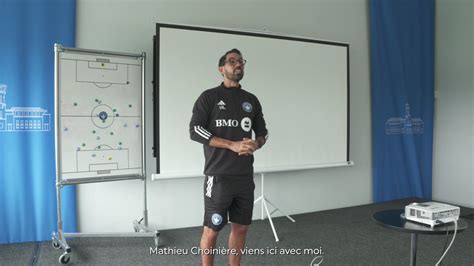 CF Montréal on Twitter Le moment où Mathieu Choinière a appris qu il