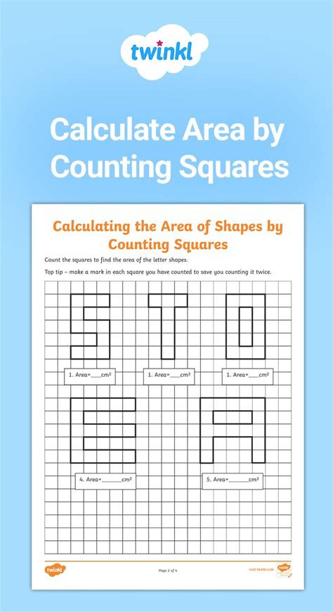 Area Counting Squares