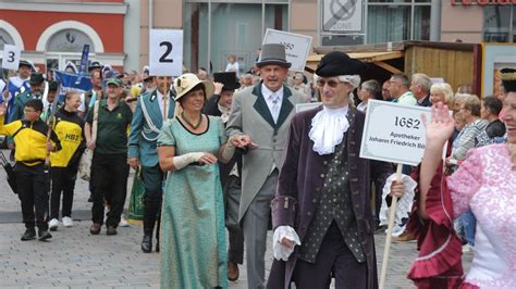 Festumzug zu 725 Jahre Stadtrecht für Schleiz Teil 1