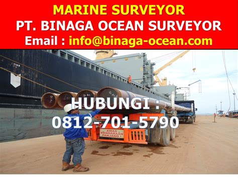 Heavy Cargo Lift Loading Survey And Discharging Survey Pt Binaga