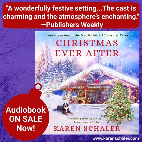 Christmas Ever After AUDIOBOOK on Sale NOW! - Karen Schaler