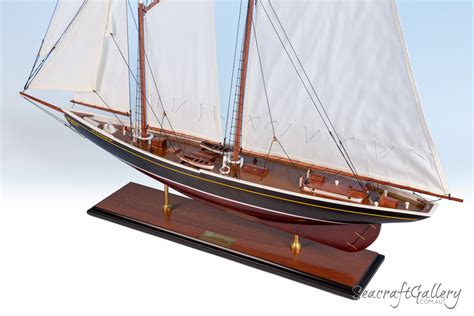 Bluenose Schooner Painted Wooden Model Ship For Sale Australia