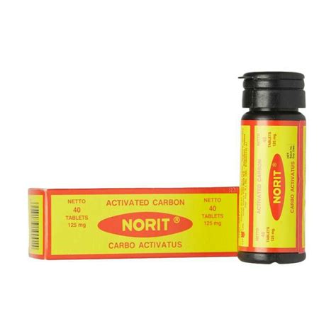 Jual Norit Karbon Aktif Cap Elang Per Tube Botol Tablet Obat Diare