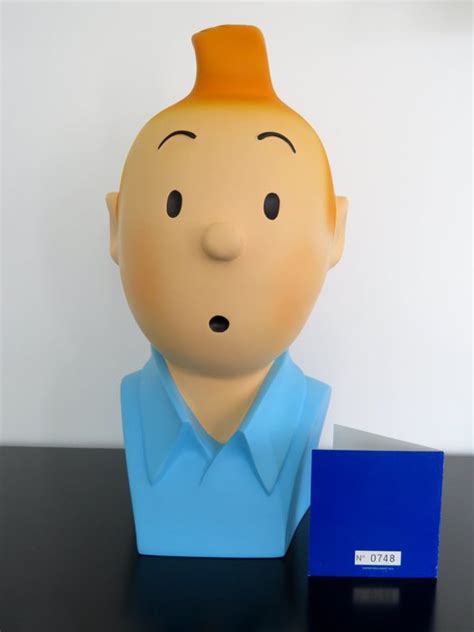 Tintin Statuette Moulinsart 46968 Tintin Buste Catawiki