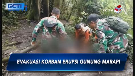 Lewati Jalur Ekstrem Tim Sar Evakuasi Pendaki Gunung Marapi Sip